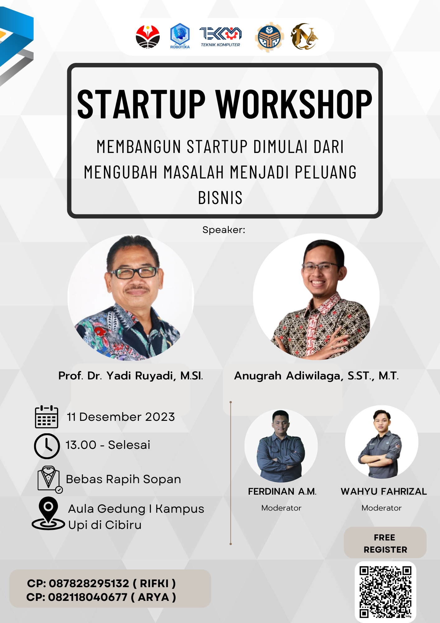 Poster Fiks Workshop tekkom